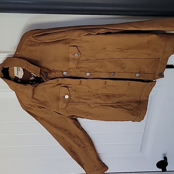 SAVANNAH JANE MEDIUM SUEDE EMBROIDERED JACKET - Picture 2 of 11